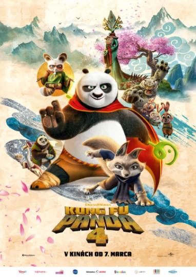 Plagát filmu Kung Fu Panda 4