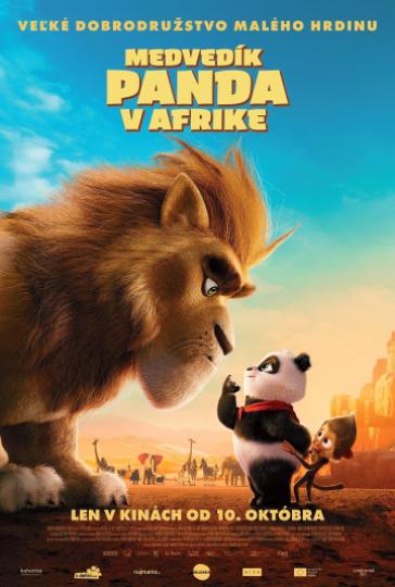 Plagát filmu Medvedík panda v Afrike