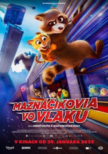 Plagát filmu MAZNÁČIKOVIA VO VLAKU