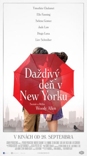 Plagát filmu Daždivý deň v New Yorku