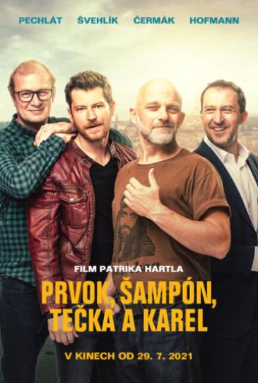 Plagát filmu Prvok, Šampón, Tečka a Karel