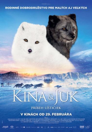 Plagát filmu Kina a Juk: Príbeh líštičiek