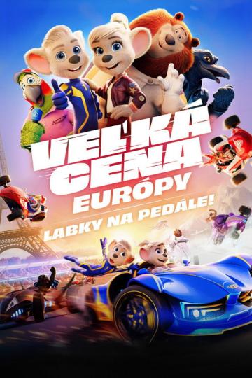 Plagát filmu Veľká cena Európy Labky na pedále !  / Grand Prix of Europe